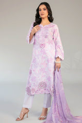 Casca By Tawakkal Unstitched 3 Piece Emb Lawn Suit-D-2912