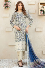 Shehrnaaz By Tawakkal Unstitched 3 Piece Emb Lawn Suit-D-2953