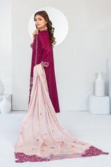 Abdar By Tawakkal Unstitched 3 Piece Emb Lawn Suit-D-2962