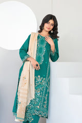 Abdar By Tawakkal Unstitched 3 Piece Emb Lawn Suit-D-2963