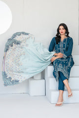 Abdar By Tawakkal Unstitched 3 Piece Emb Lawn Suit-D-2965