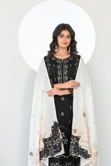 Abdar By Tawakkal Unstitched 3 Piece Emb Lawn Suit-D-2968