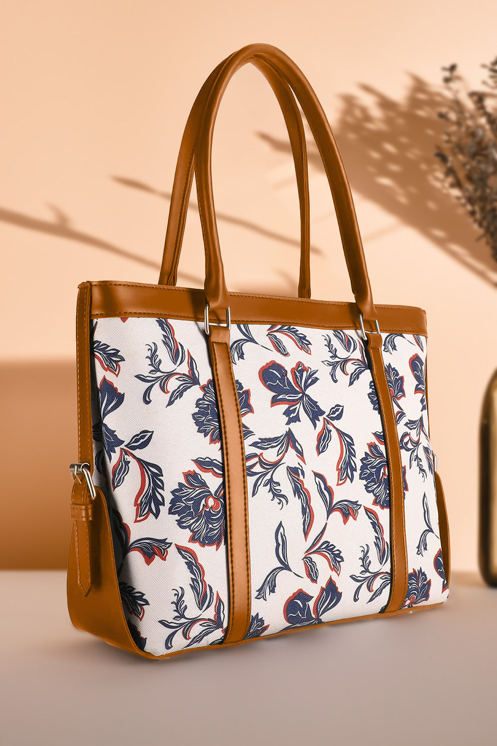 Fineur Strap Canvas Tote Fineur Ocean Leaf