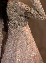 Anayra Amal - Zeenia - Lilac Lehenga Choli With Front Open Jacket Bridal