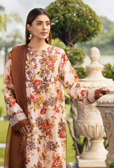 Diva By Humdum Unstitched 3 Piece Emb Karandi Collection'2024