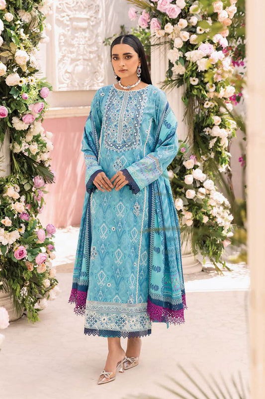 Nissa by RajBari Unstitched 3 Piece Summer Lawn Vol-02 Collection'2023-D-02-A