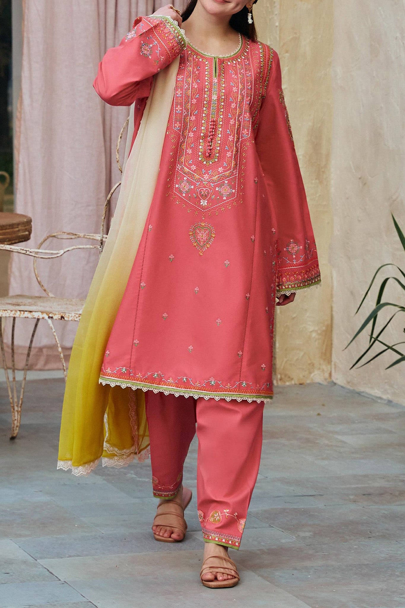 Coco by Zara Shahjahan Unstitched 3 Piece Lawn Collection'2024-02-B-Bano