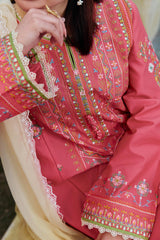 Coco by Zara Shahjahan Unstitched 3 Piece Lawn Collection'2024-02-B-Bano