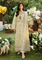 Floral Forest By Sardinia Unstitched 3 Piece Lawn Collection-Petal Veil
