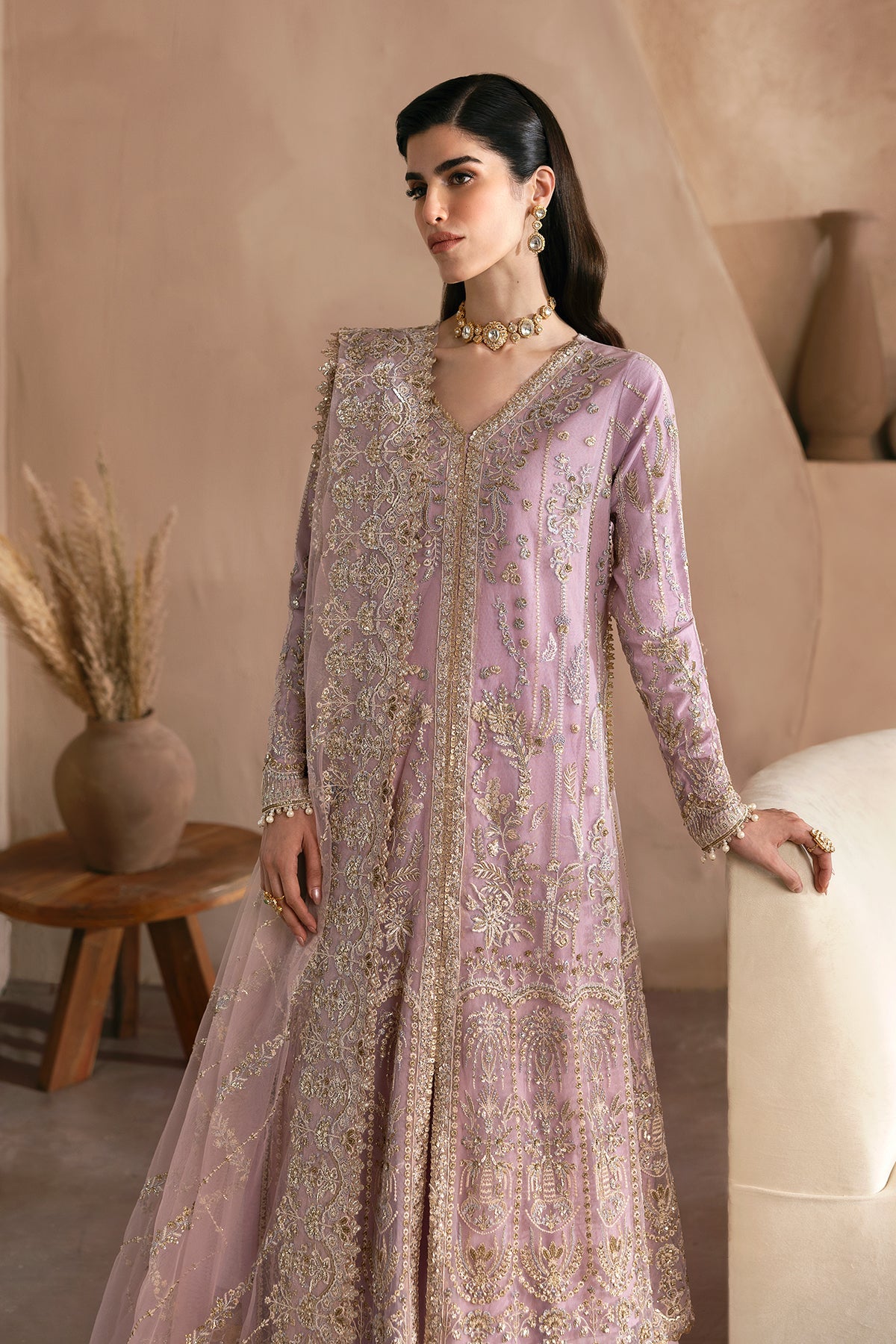 Clay & Coture by Emaan Adeel Unstitched 3 Piece Luxury Formals Collection CC-07-ROSARIA