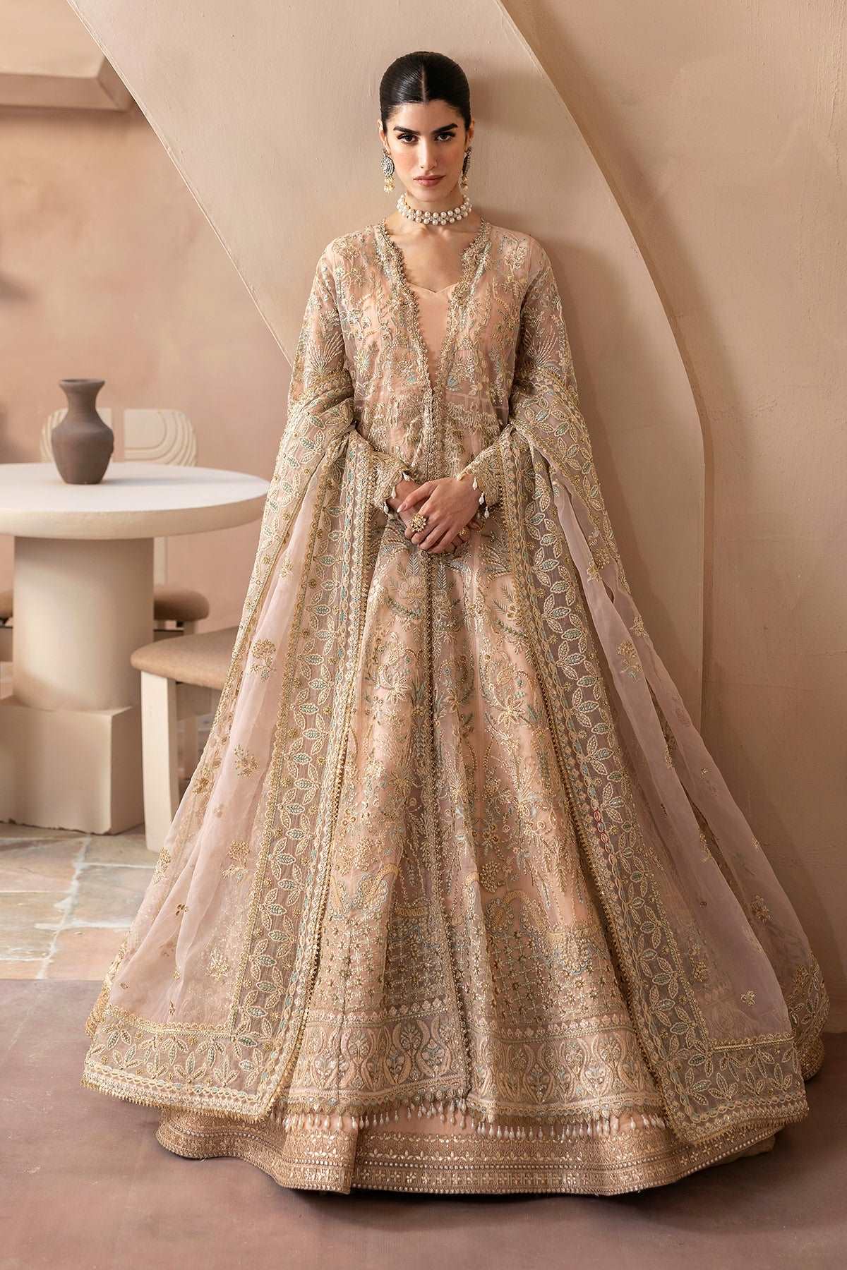 Clay & Coture by Emaan Adeel Unstitched 3 Piece Luxury Formals Collection CC-04-DYNASTIA