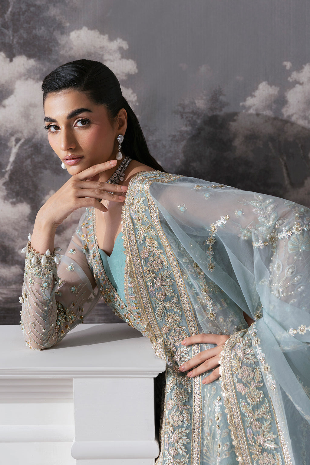 Zarposh Unstitched 3 Piece Formals Collection-Velour
