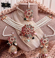 Made For Her-Elowen Choker Set - KAHD1070