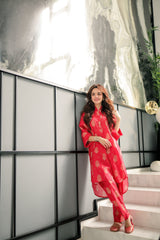 Meerak Stitched 2 Piece Summer Wine Drop 1 Collection'2026-MSL24-CO-11 (Komal Meer)