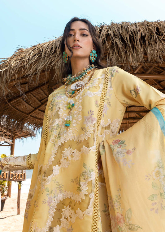 Saira Shakira Unstitched 3 Piece Luxury Lawn Collection'2025-SERENA-A