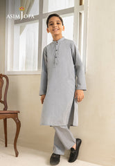 Ethnic Rtw By Asim Jofa Kids Stitched 2 Piece Suit-Ajbkt-07