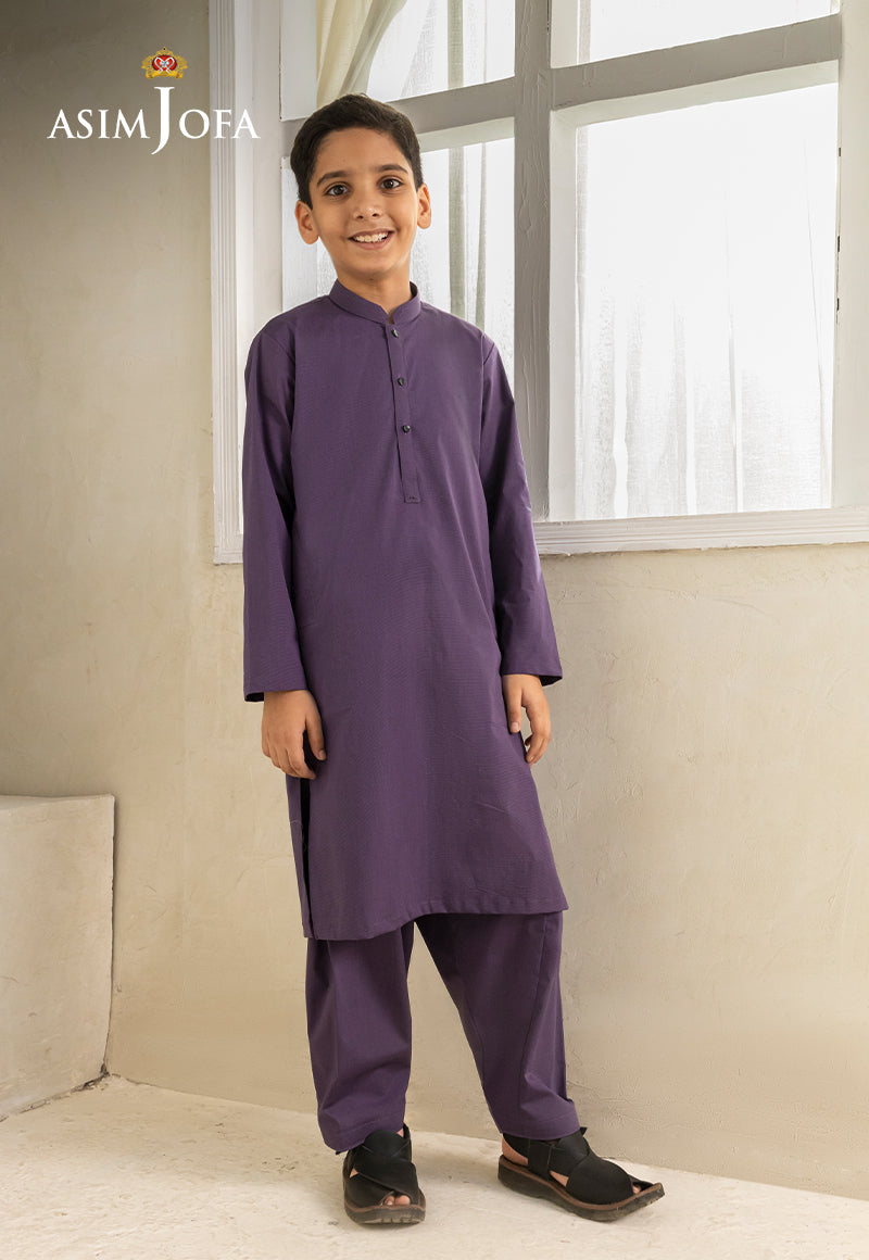 Ethnic Rtw By Asim Jofa Kids Stitched 2 Piece Collection'2025-Ajbsk-04