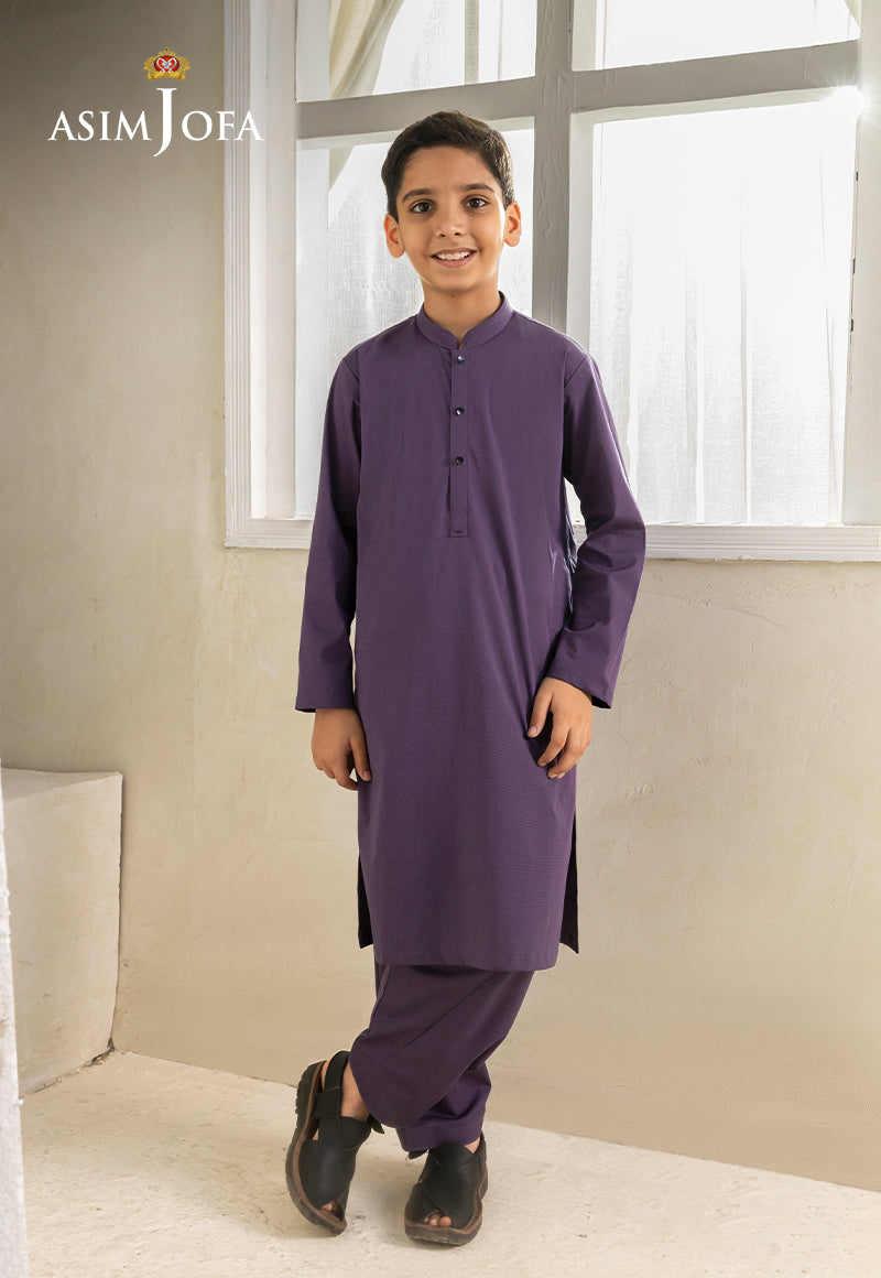 Ethnic Rtw By Asim Jofa Kids Stitched 2 Piece Collection'2025-Ajbsk-04