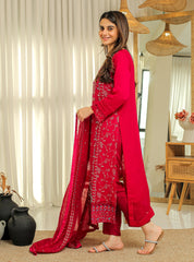 Rangeen Stitched 3 Piece Formals-Haseena