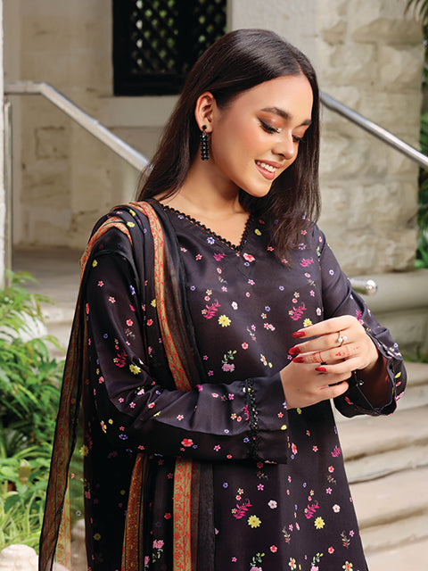 Floret By Nazmina Premium Swiss Lawn Collection'2025-Felicity (LD-15)