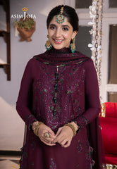Asim Jofa Abresham '23 Ajab-05 Embroidered Lawn Silk 3 Pcs
