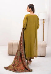 Dilkash By Inara Stitched 3 Piece Winter Suit-OLIVIA DR-02