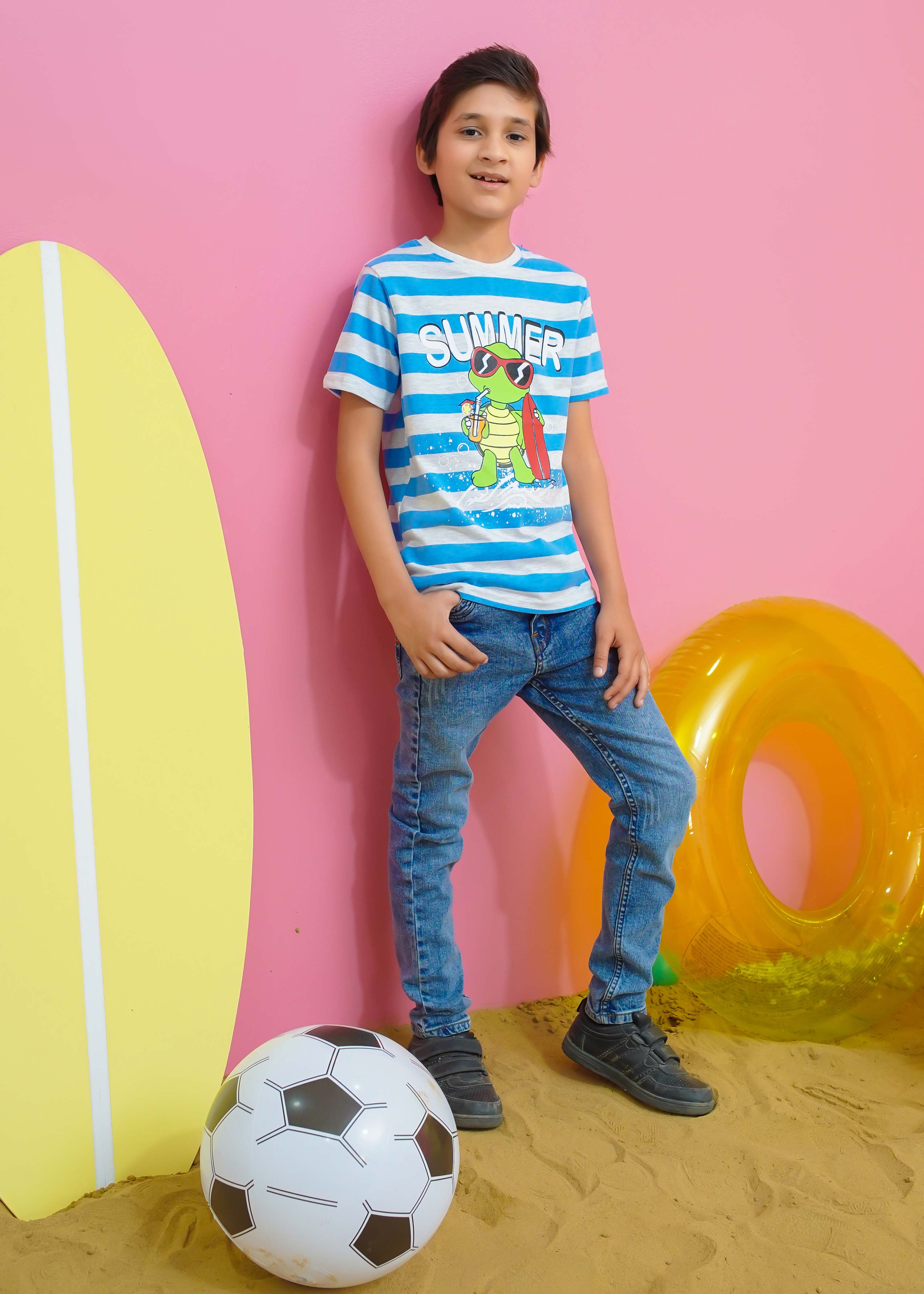 Modest Stitched Summer Kids Collection'2024-Summer Graphic Tee