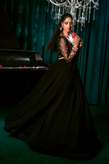 Gulab By Haniumaimaz Stitched 2 Piece Formals Suit-LARAIB