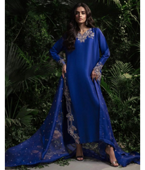 Luna By Mariam Malik Stitched 2 Piece Luxe Silk Pret Collection'2025-LUNA- Luxury Pret'24  - 15