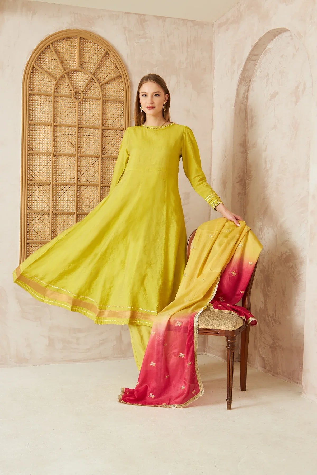 Dhaga Stitched 3 Piece Formals Collection'2025-Gul