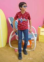 Modest Stitched Summer Kids Collection'2024-Weirdoo Graphic Tee