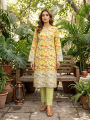 GENZ By Dr Haris Unstitched 2 Piece Lawn Suit-GEN-009