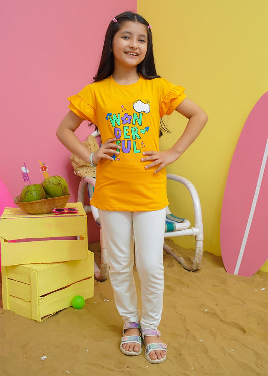 Modest Stitched Summer Kids Collection'2024-Wonderful Graphic Tee