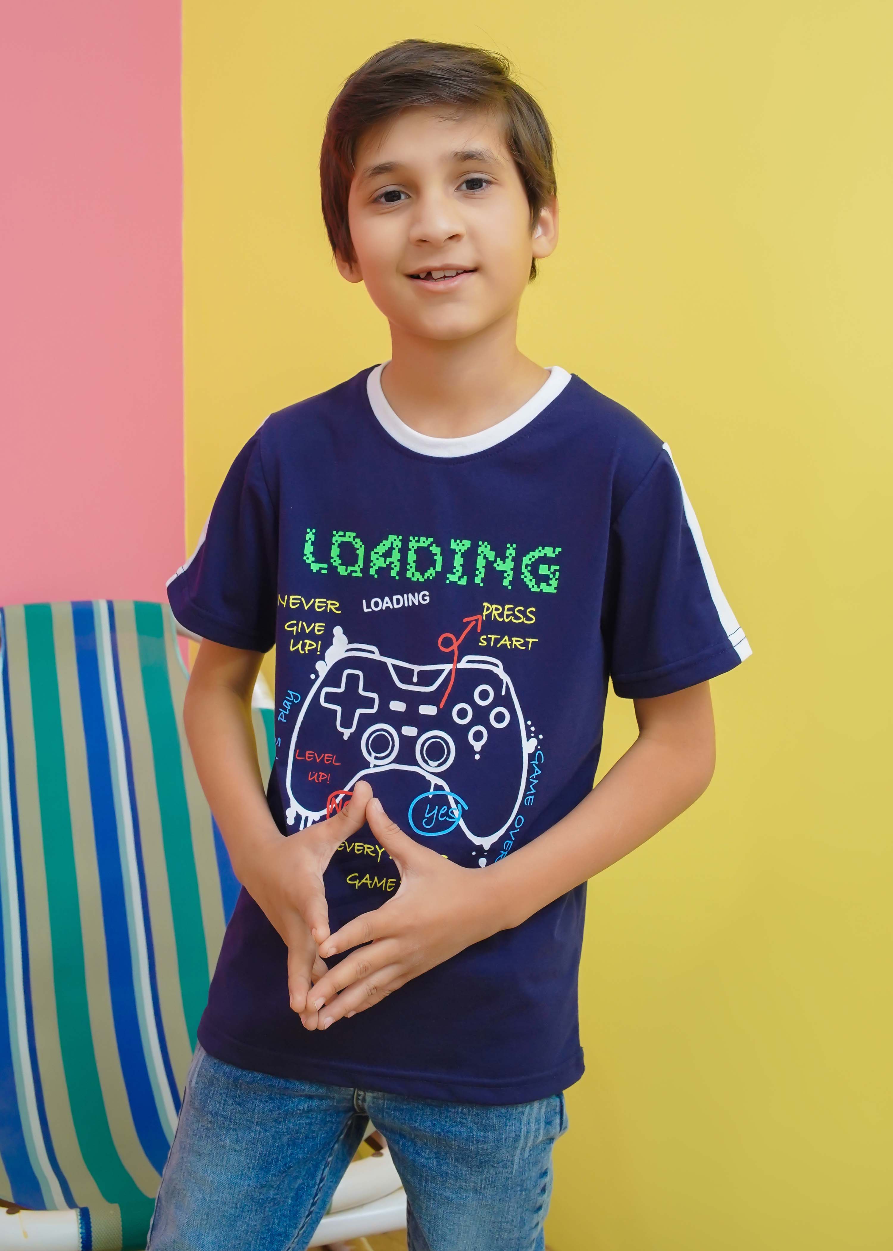 Modest Stitched Summer Kids Collection'2024-Game Pad Graphic Tee