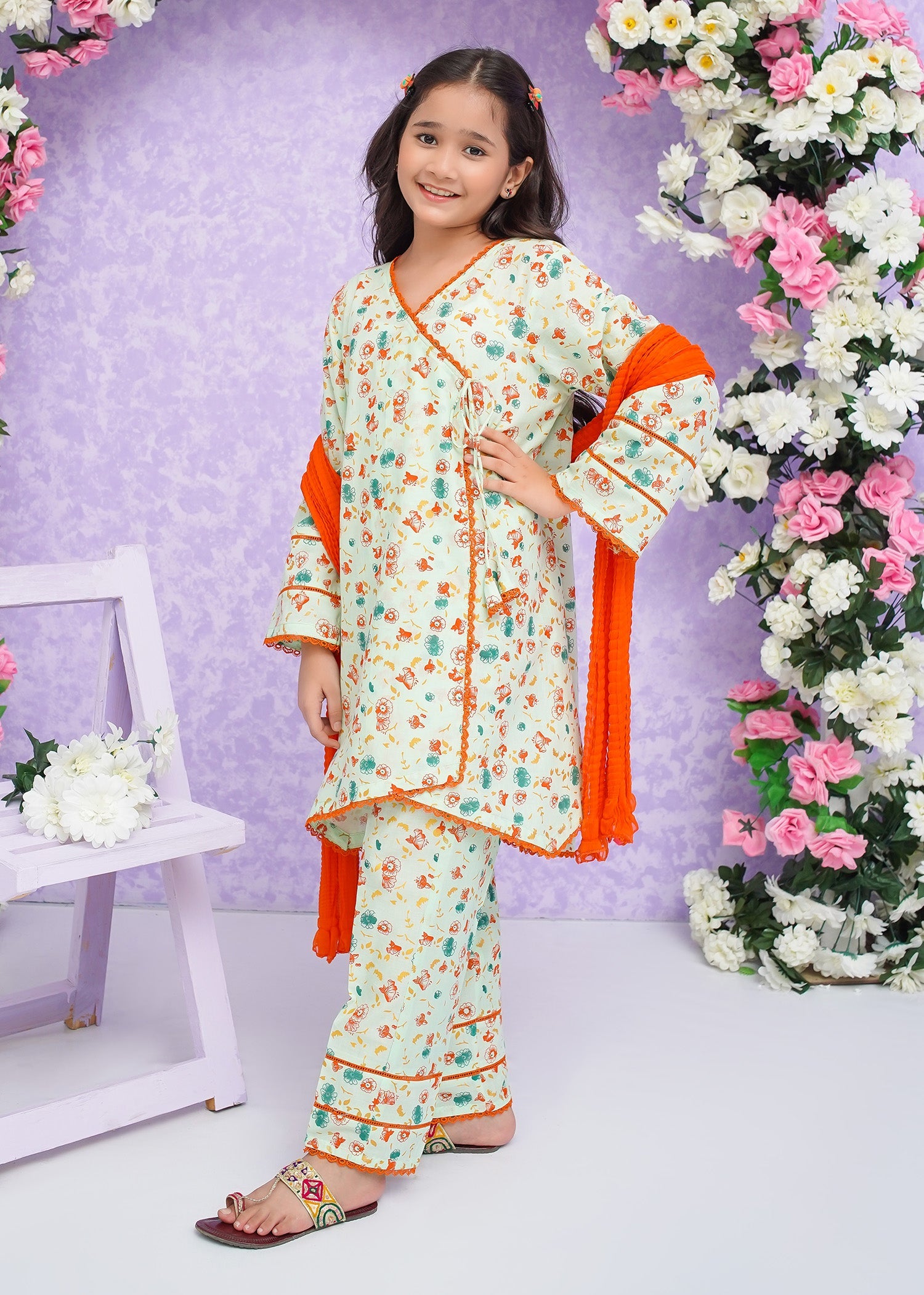 Modest Stitched Summer Kids Collection'2024-Maysa