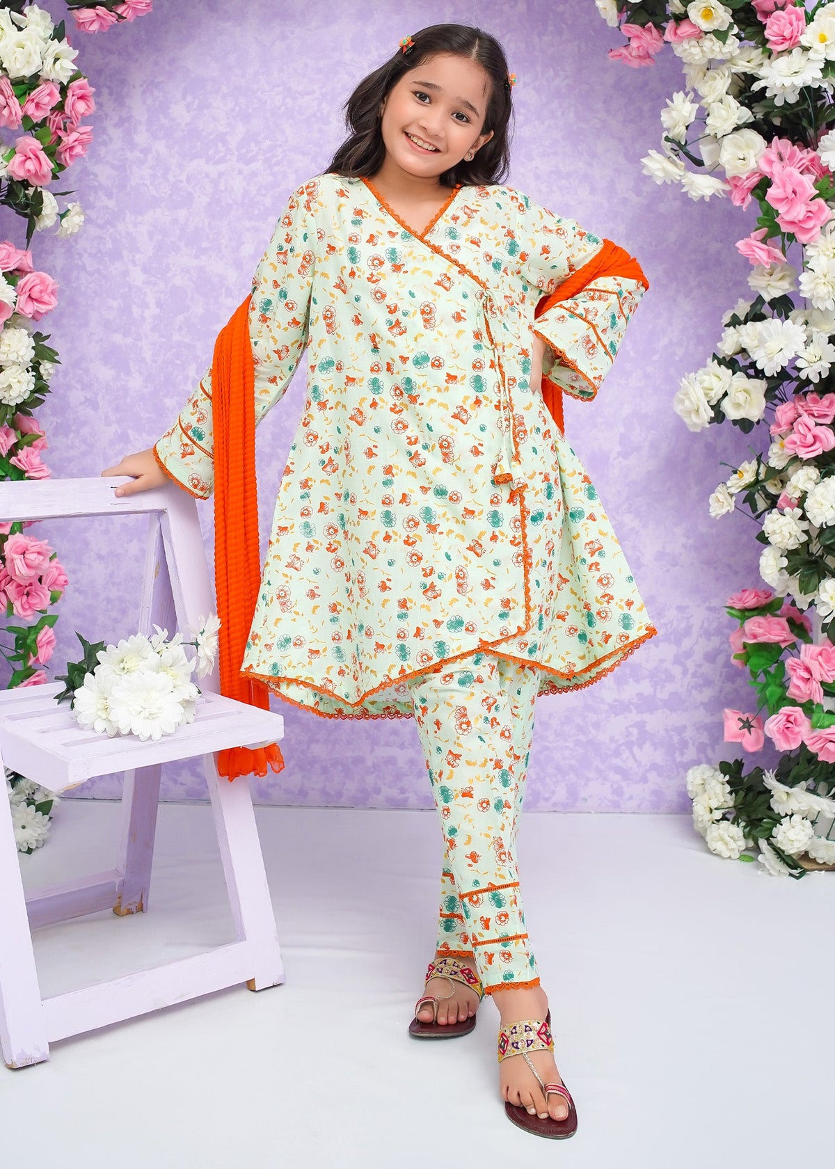 Modest Stitched Summer Kids Collection'2024-Maysa