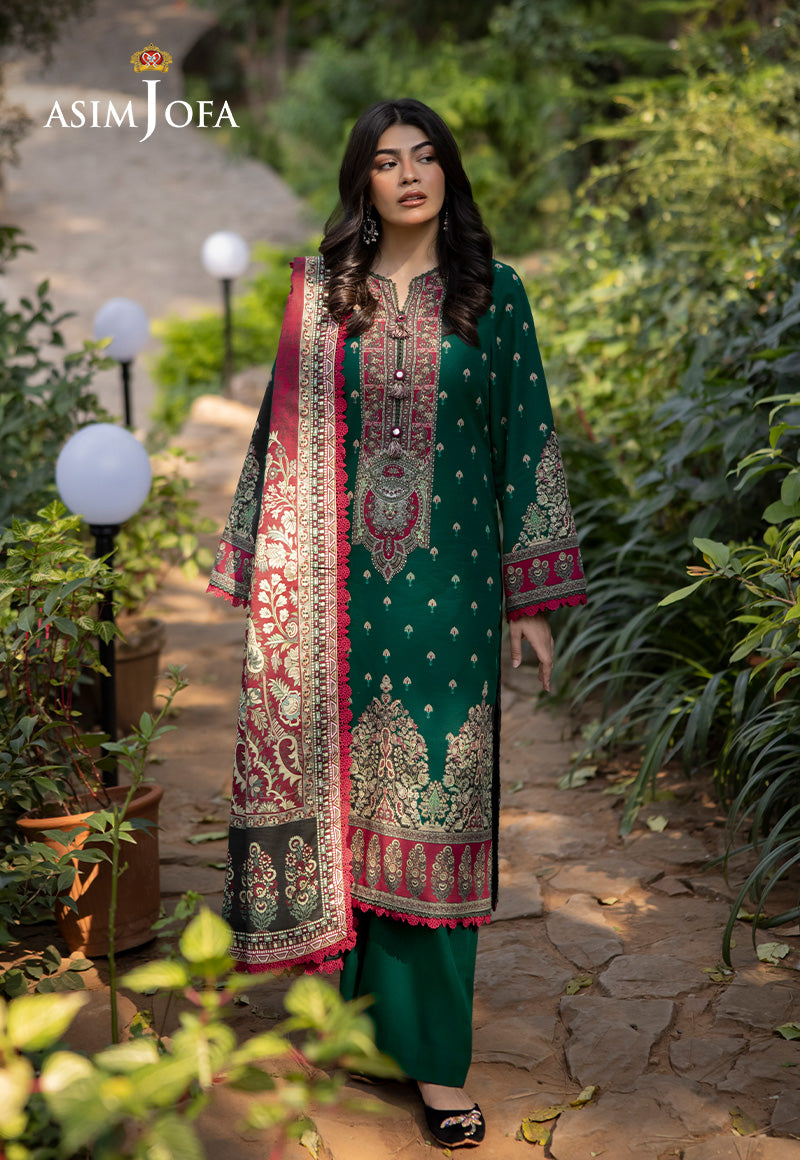 Asim Jofa Designers Limited Edition Ajuwd-40 Printed Stitched 3 Pcs