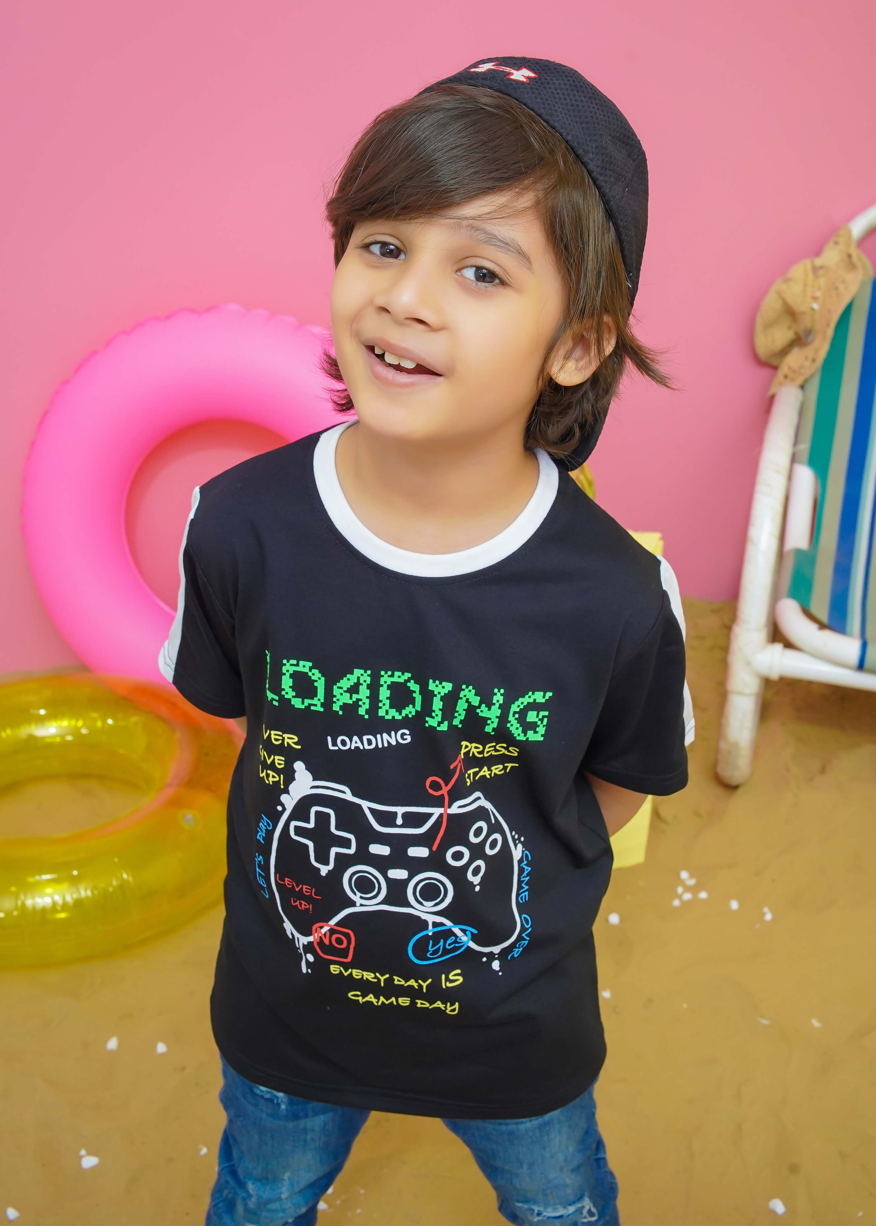 Modest Stitched Summer Kids Collection'2024-Loading Graphic Tee