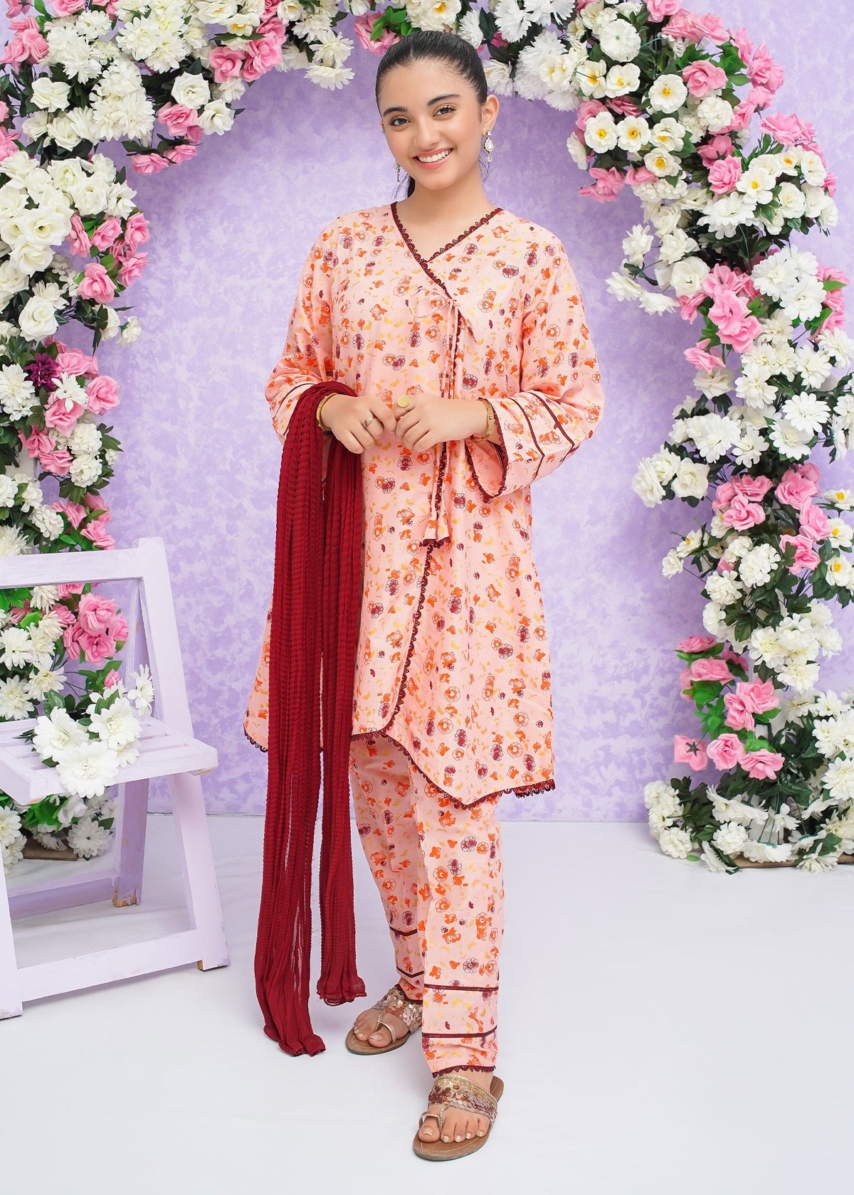 Modest Stitched Summer Kids Collection'2024-Zoha