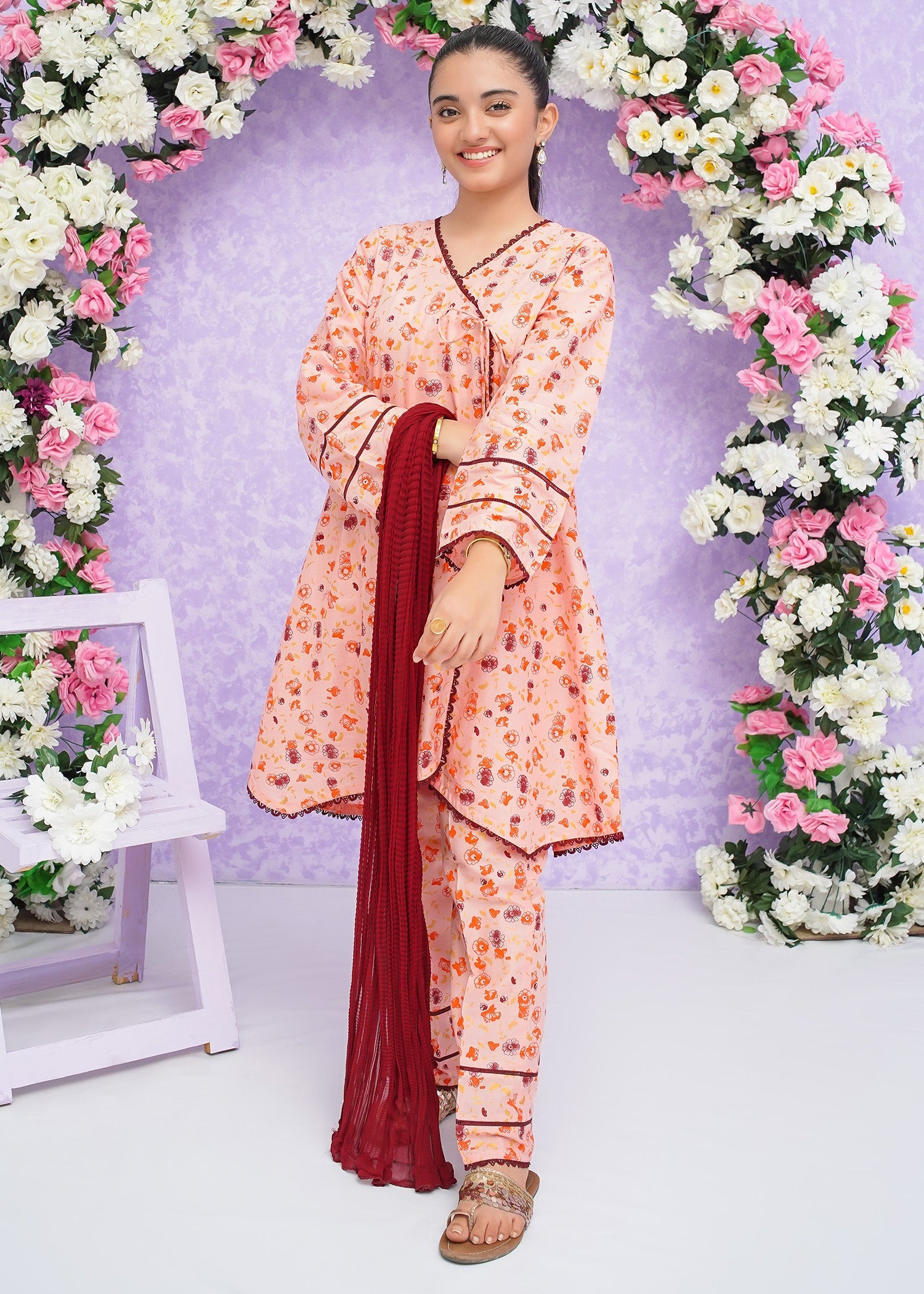 Modest Stitched Summer Kids Collection'2024-Zoha