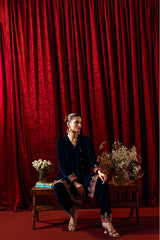 Bagh-E-Makhmal Separates By Zaaviay Stitched Dewdrop (Two Piece)