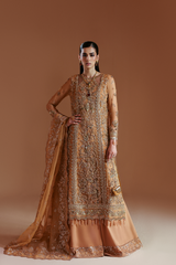 Celestique By Emaan Adeel Unstitched 3 Piece Wedding Formals Suit-EMBER