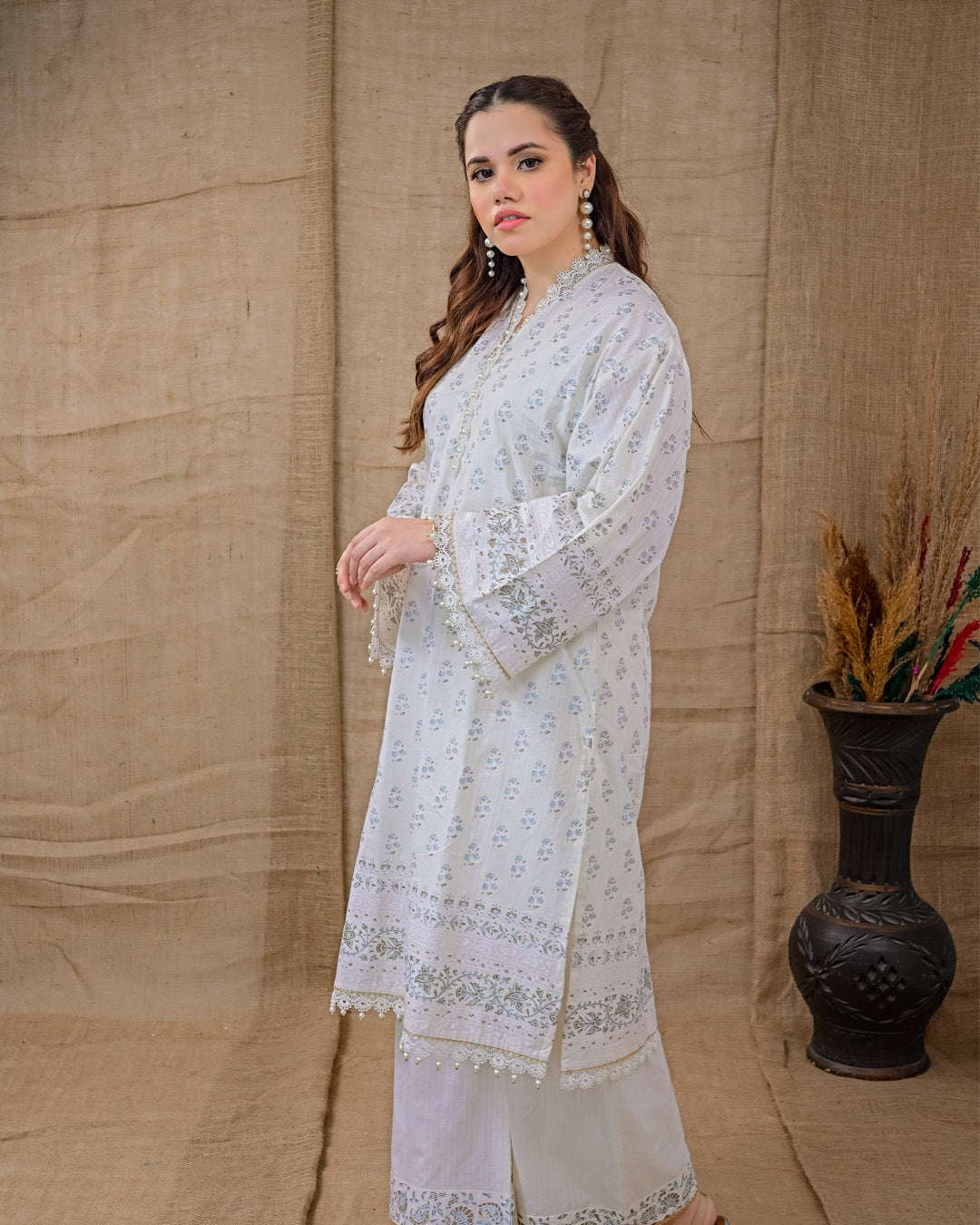 Ayla Studio Stitched Luxury Collection'2025-Assp-109 Dobby Spring 2Pcs