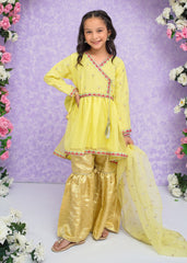 Modest Stitched 3 Piece Kids Festive Formals Edit-02 Collection'2024-Mehjabeen