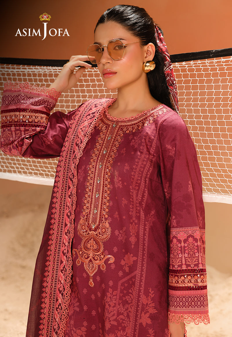 Rhapsody By Asim Jofa Unstitched 2 Piece Summer Collection'2025 Ajubu-15
