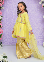 Modest Stitched 3 Piece Kids Festive Formals Edit-02 Collection'2024-Mehjabeen