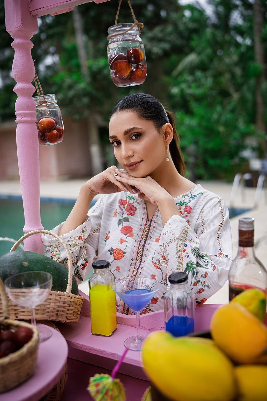 Sip N Style by Opole Stitched 2 Piece Summer Collection'2025-Rose Mojito