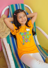 Modest Stitched Summer Kids Collection'2024-Wonderful Graphic Tee