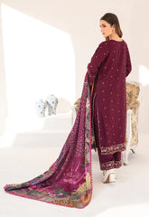 Dilkash By Inara Stitched 3 Piece Winter Suit-FLORIA DR-05