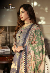 Asim Jofa Aira & Asra Winter Shawl Collection Ajaw-06 Embroidered Karandi 3 Pcs
